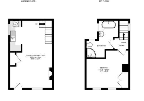 saclara cottage floorplan