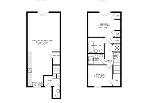 the quarterdeck floorplan