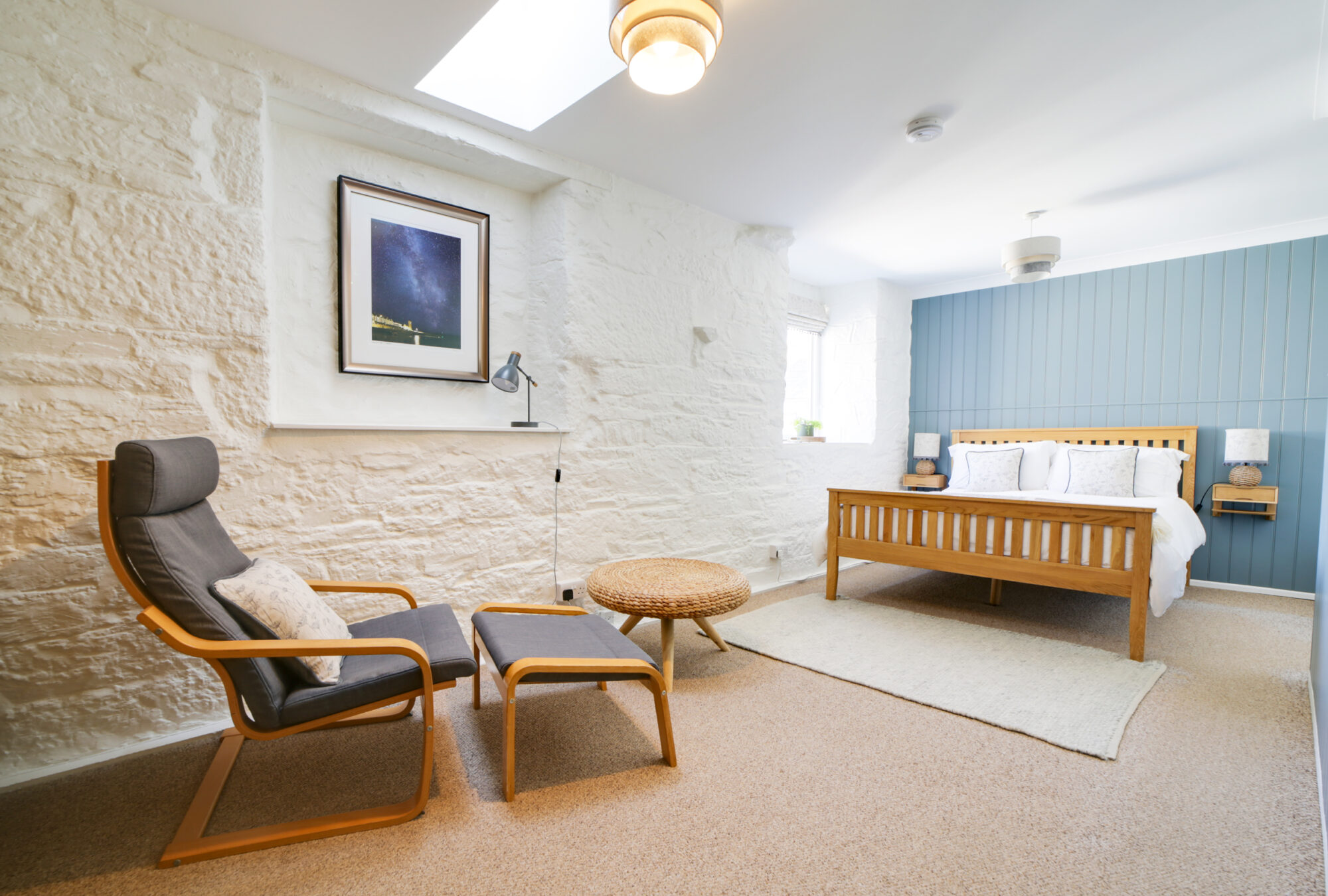 Customs House Loft, Porthleven - interiors