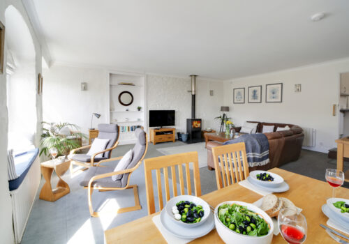 Customs House Loft, Porthleven - interiors