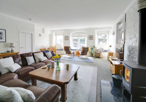 Customs House Loft, Porthleven - interiors