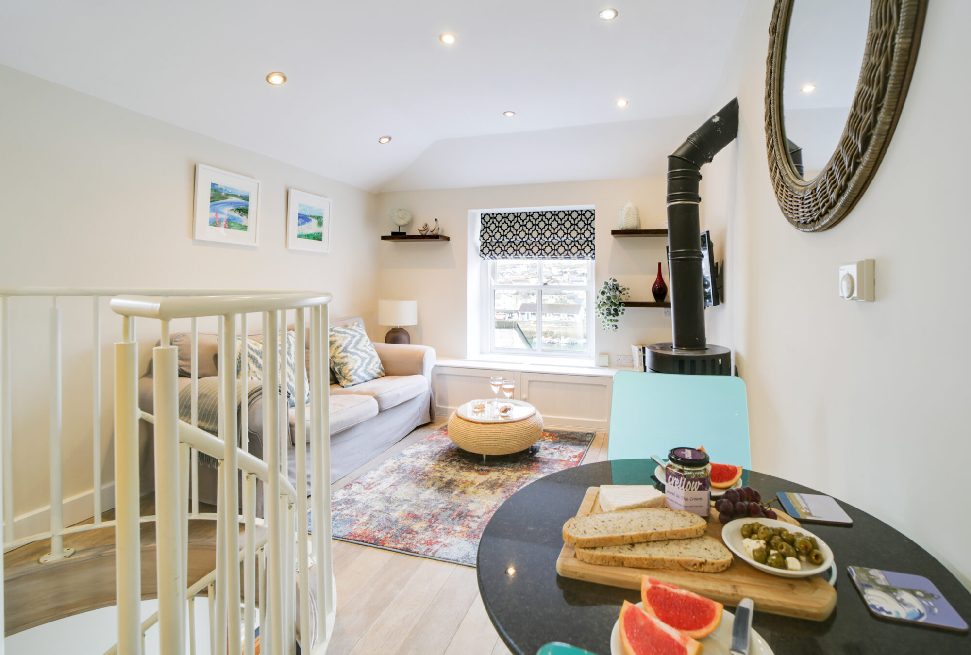 Harbour View Cottage, Porthleven - interiors