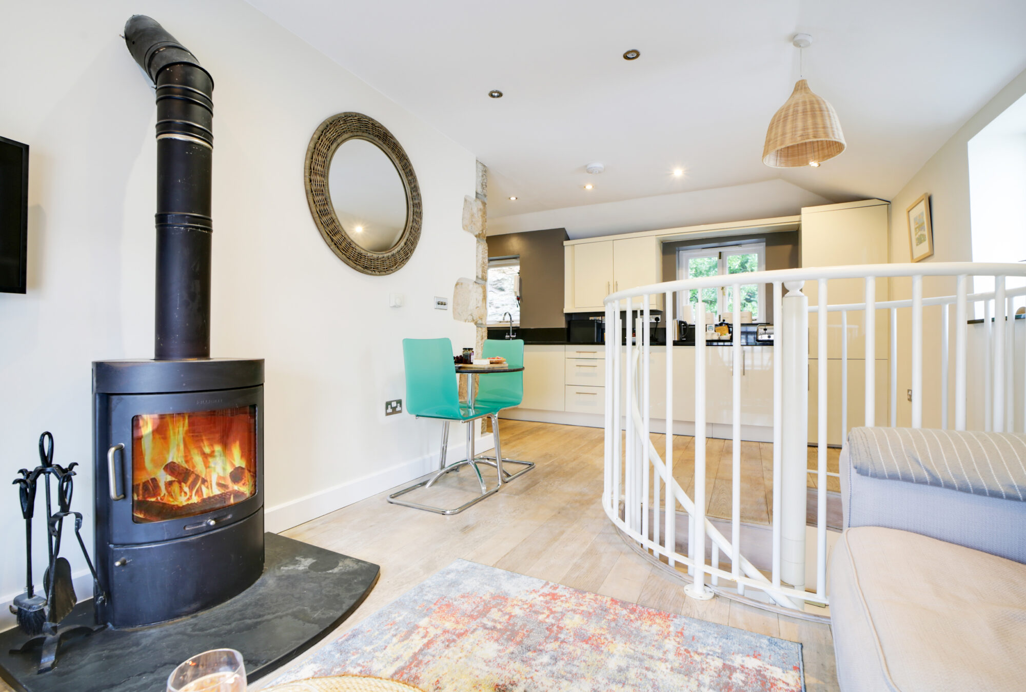Harbour View Cottage, Porthleven - interiors