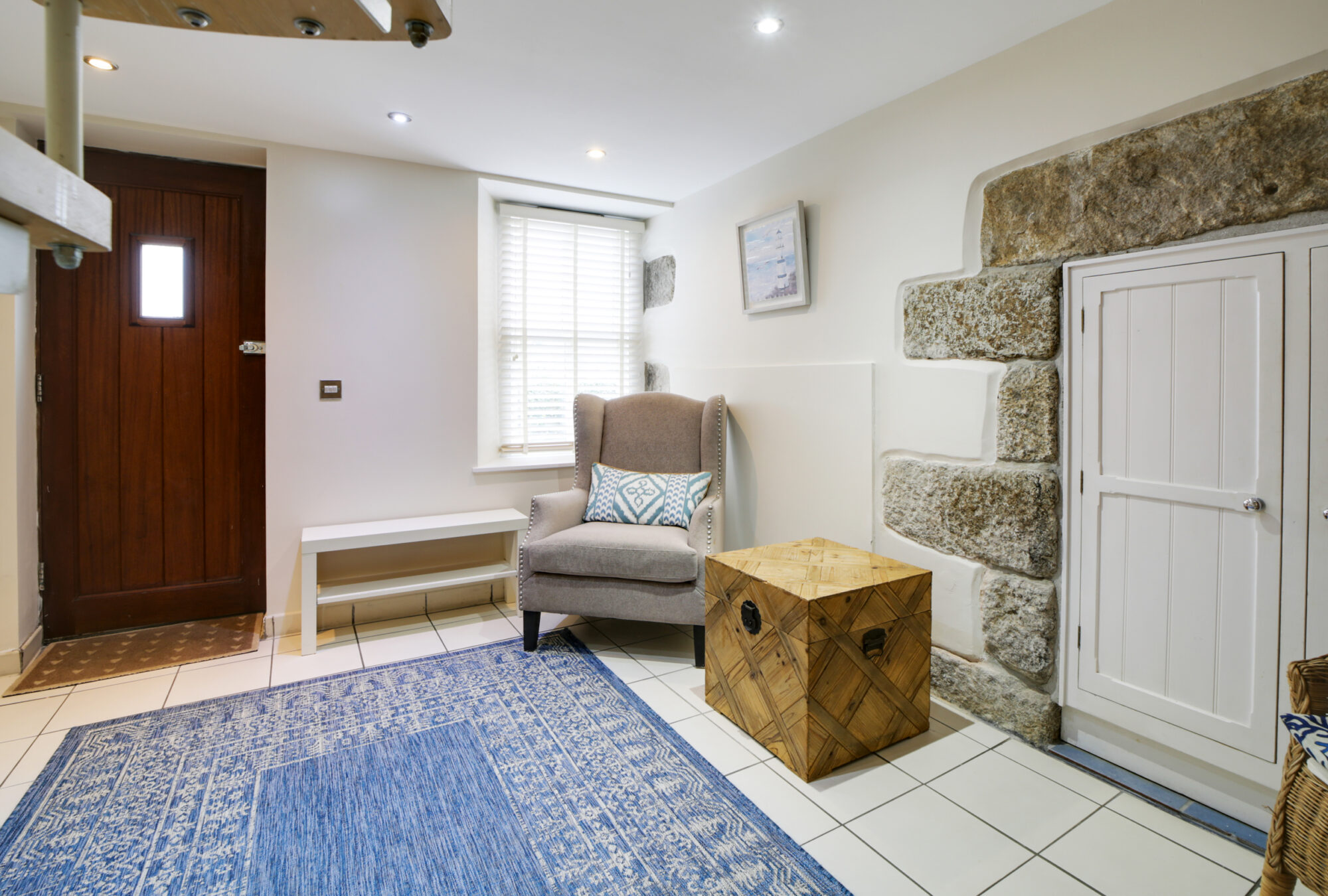 Harbour View Cottage, Porthleven - interiors