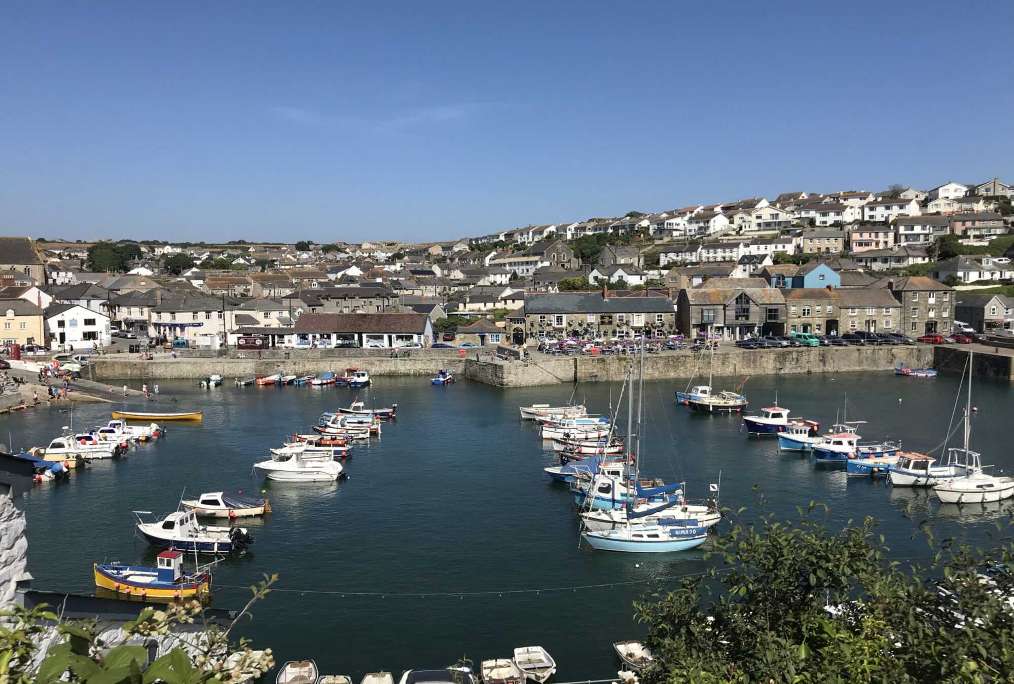 Harbour View Cottage, Porthleven - terrace