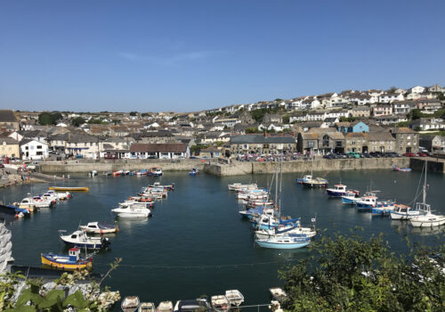 Harbour View Cottage, Porthleven - terrace