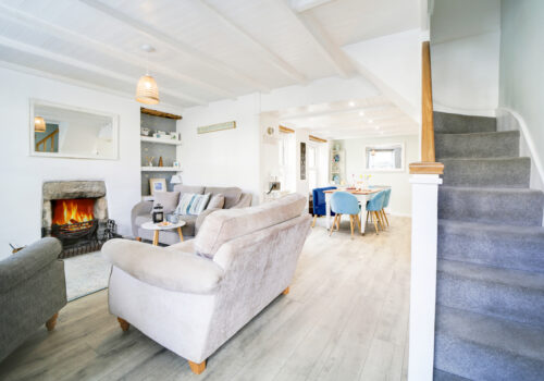 Honeypot Cottage, Porthleven - interiors