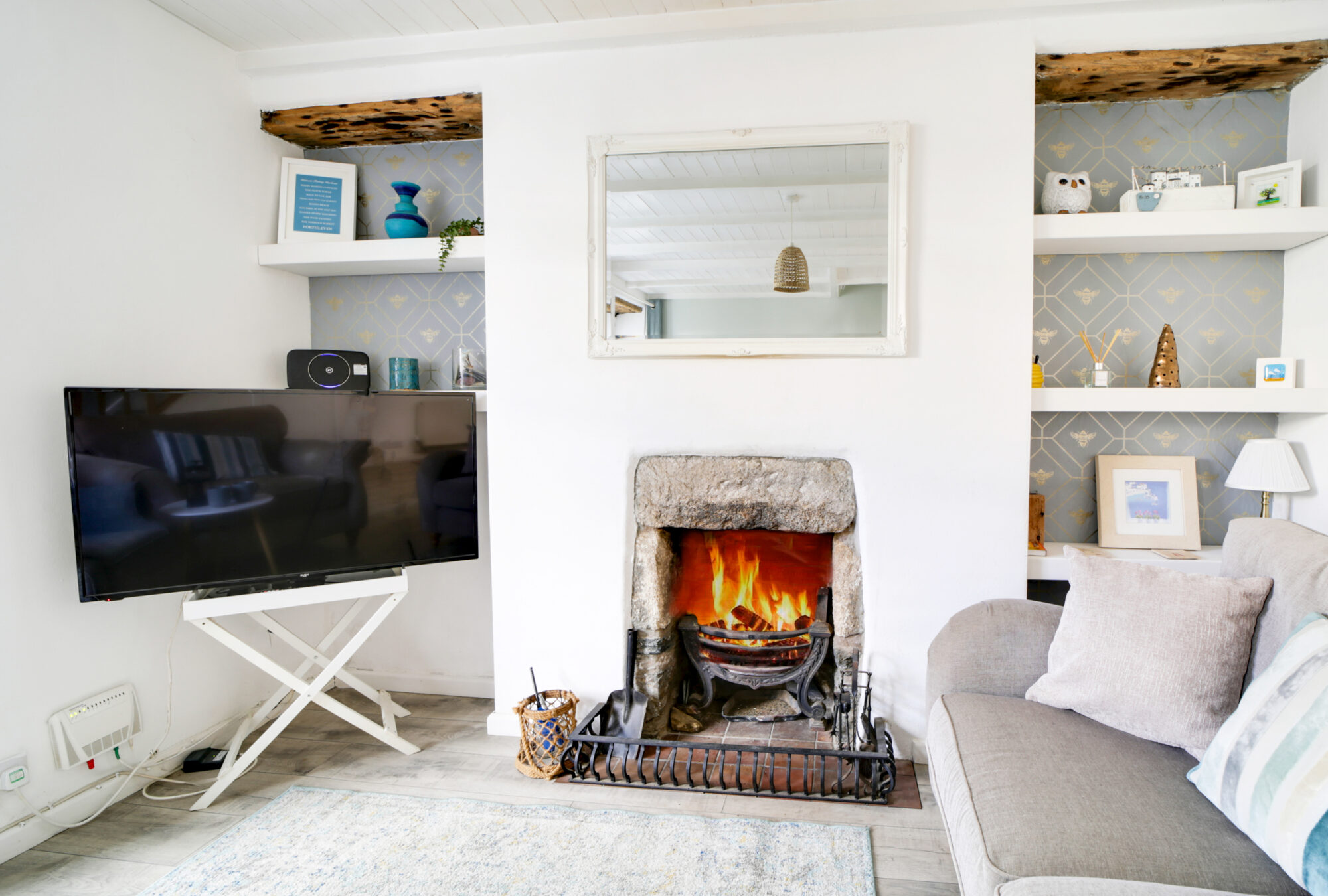 Honeypot Cottage, Porthleven - interiors