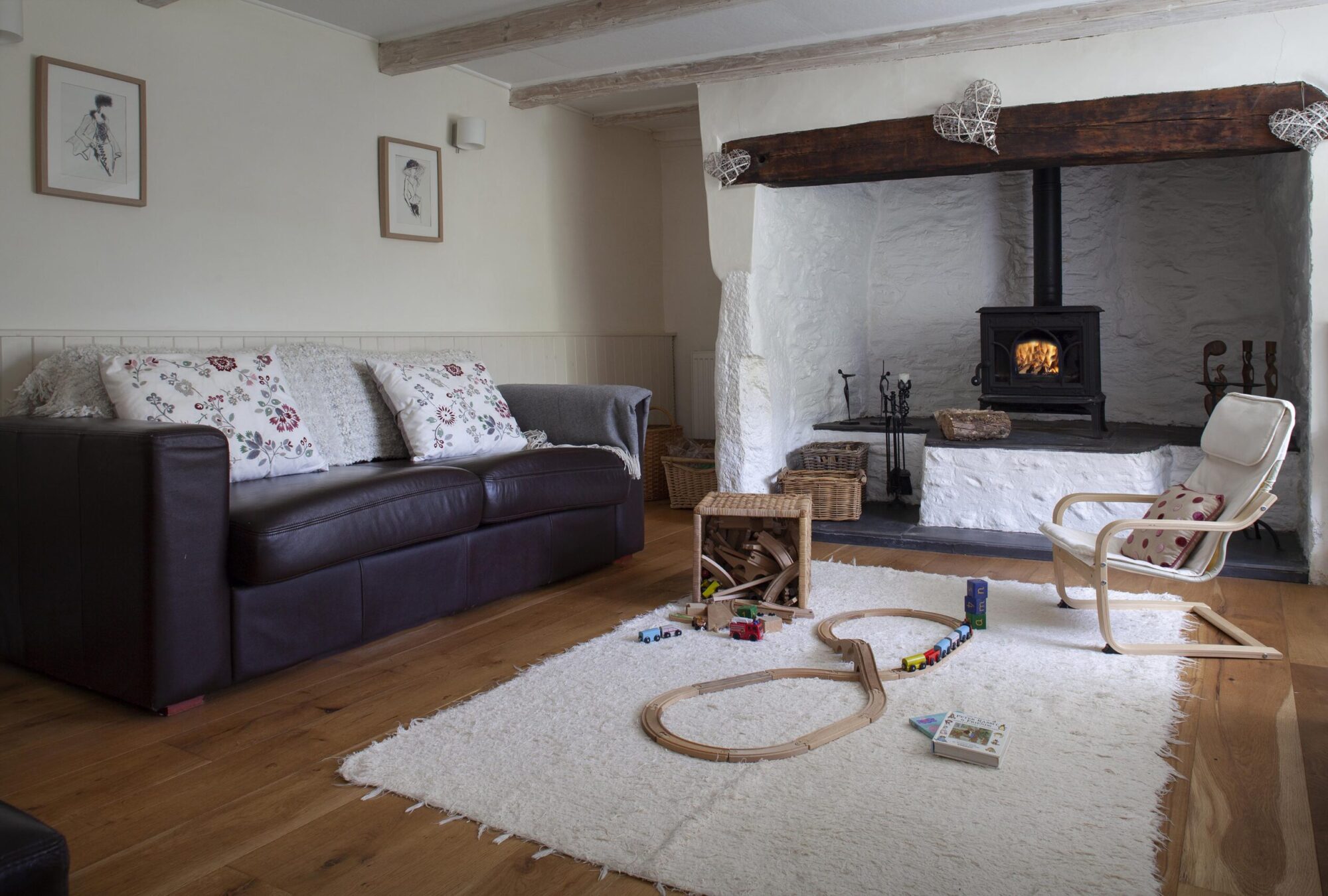 Mellangoose Mill, Sithney, nr Helston - interiors