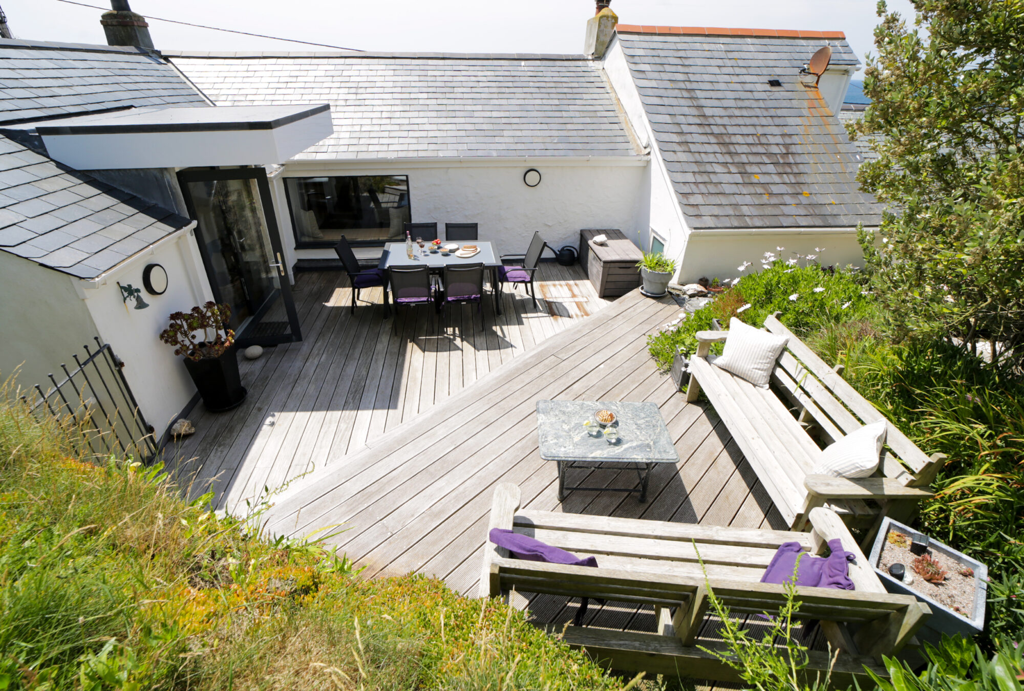 Trigg Cottage, Porthleven - interiors
