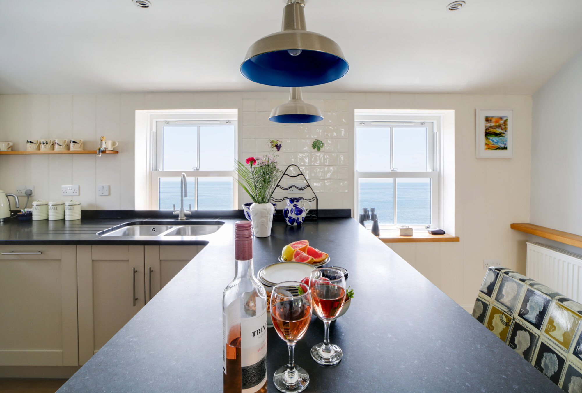 Trigg Cottage, Porthleven - interiors