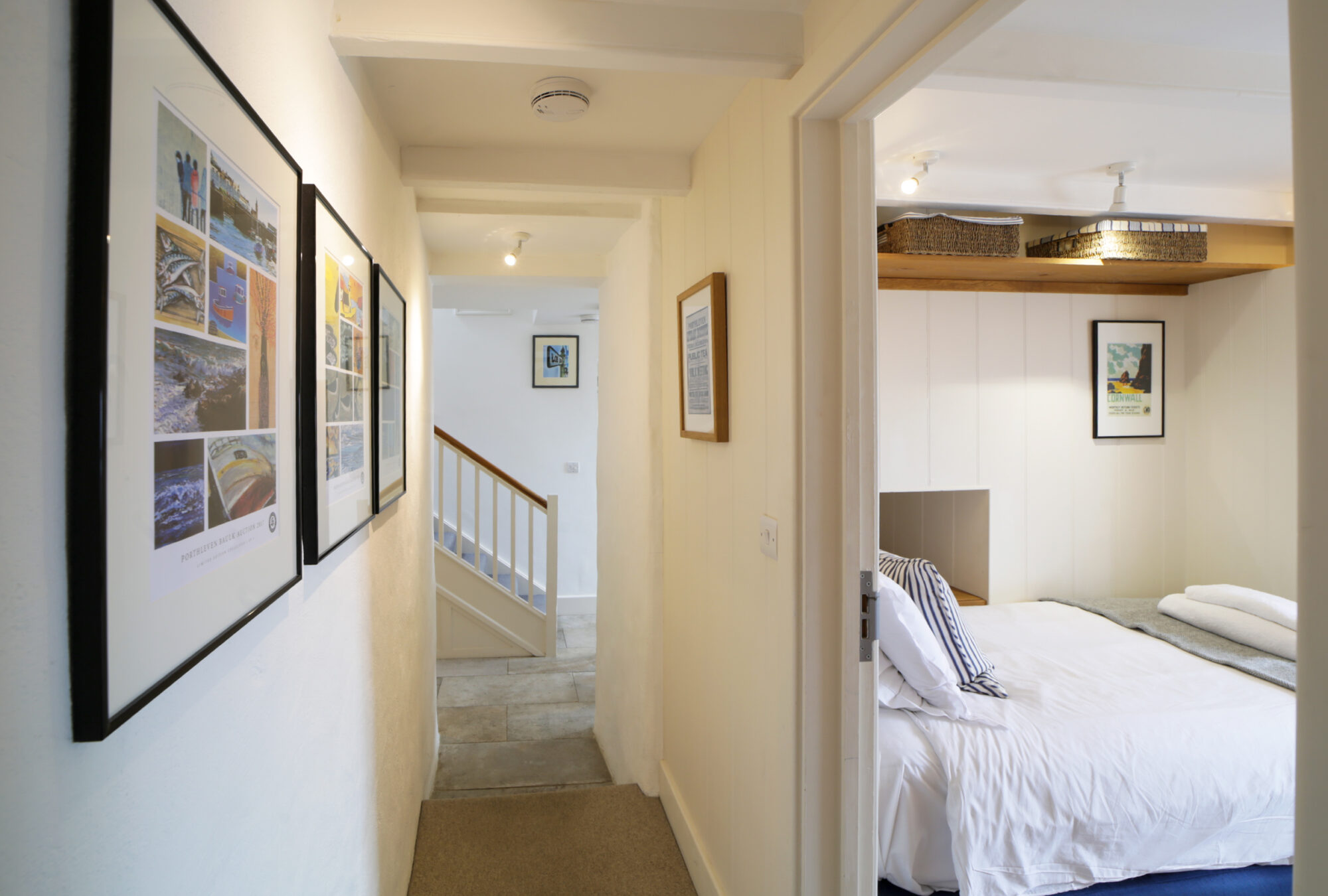 Trigg Cottage, Porthleven - interiors
