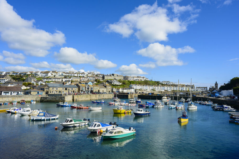 Porthleven Harbour from the harbour head