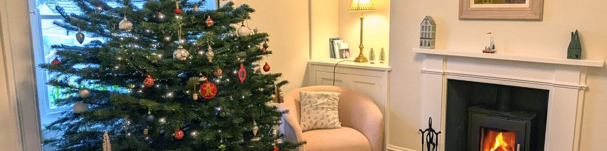 Christmas living room