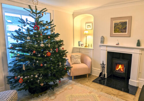 Christmas living room