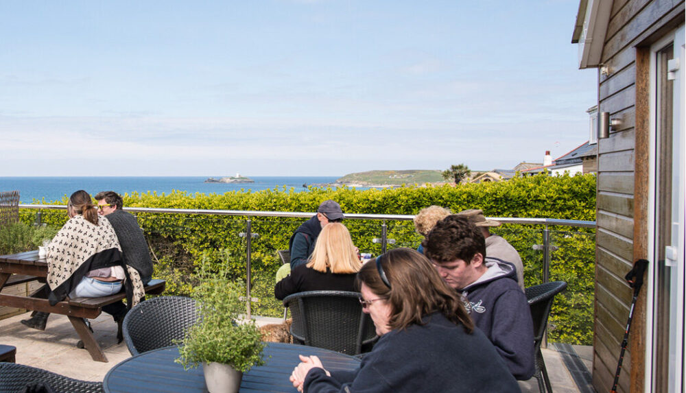 Sunset Surf Beach Cafe, Gwithian, Cornwall