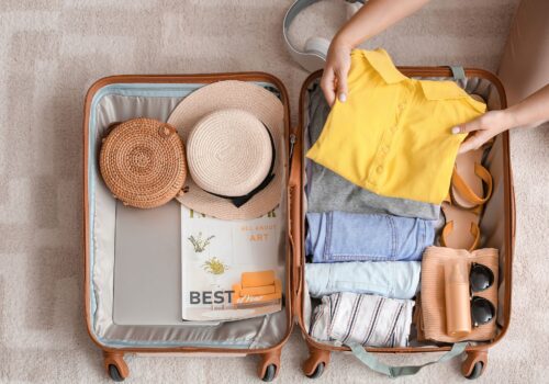 Suitcase - preparing for your stay
